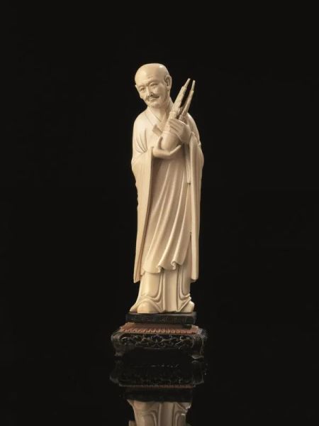 FIGURA DI SAGGIO, CINA, SECC. XIX-XX