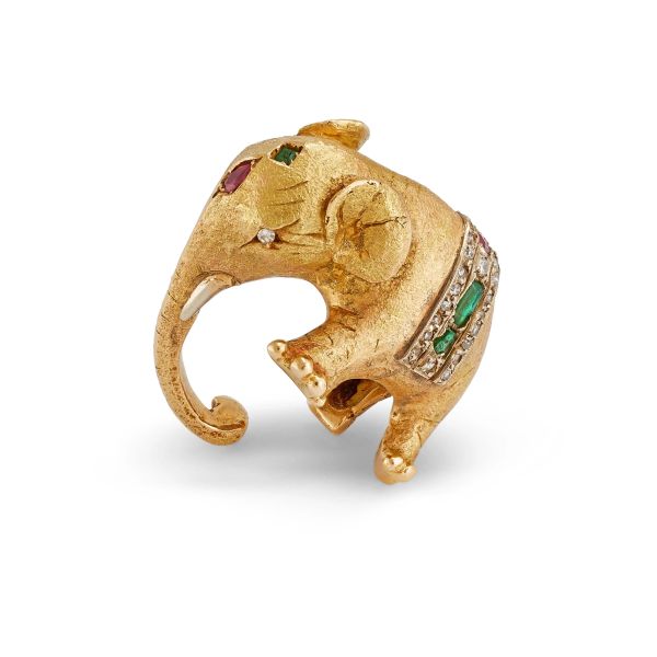 



ELEPHANT RING IN 18KT TWO TONE GOLD