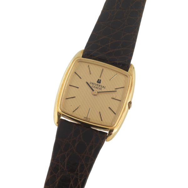 UNIVERSAL GENEVE YELLOW GOLD WRISTWATCH N. 34166XX