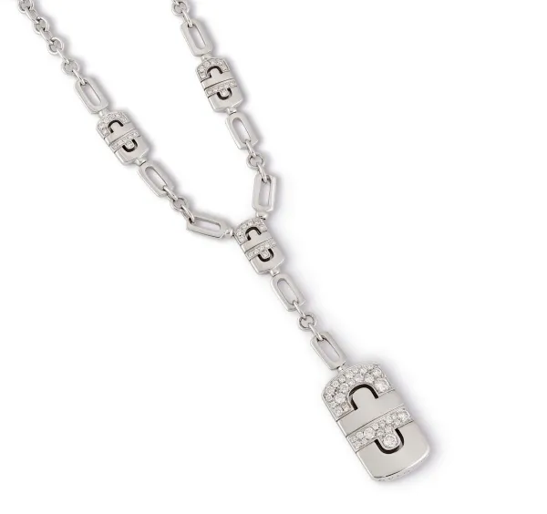 Bulgari - 



BULGARI PARENTESI NECKLACE IN 18KT WHITE GOLD
