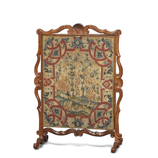 A FRENCH FIRE SCREEN, 18TH CENTURY