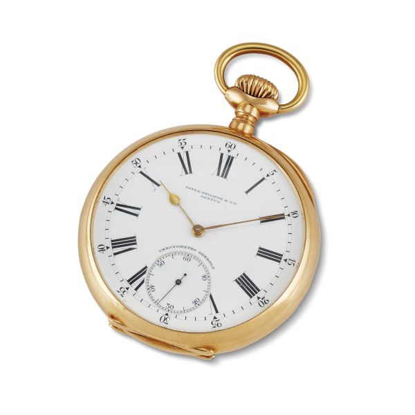 Patek Philippe - PATEK PHILIPPE &amp; CIE YELLOW GOLD POCKET WATCH N. 2429XX