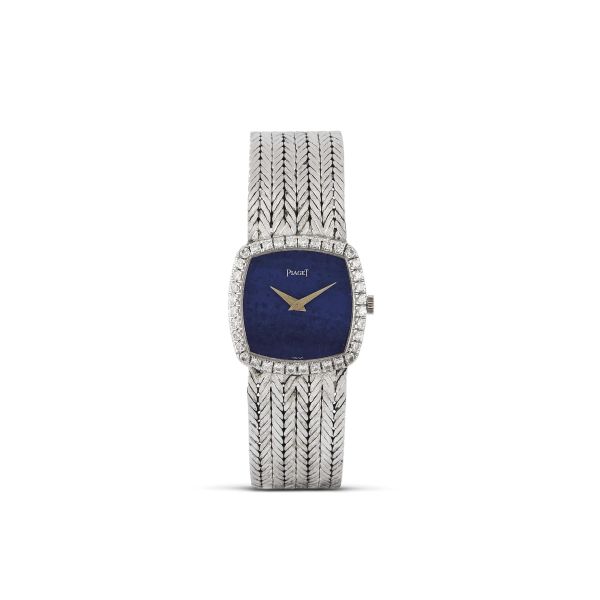 PIAGET REF. 9231 E14 "BLACK TIE" IN ORO BIANCO E QUADRANTE LAPIS