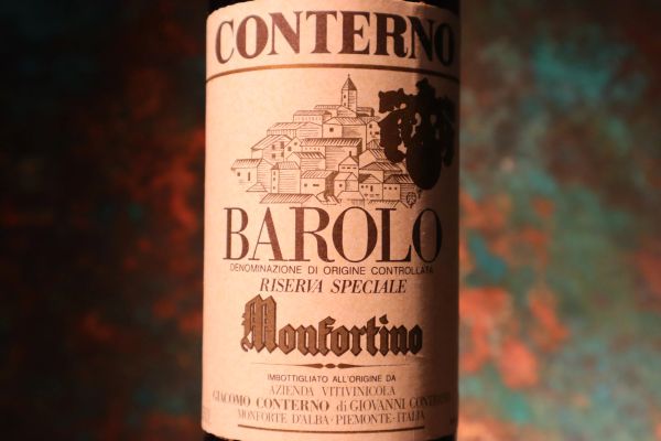 Barolo Monfortino Riserva Giacomo Conterno 1978