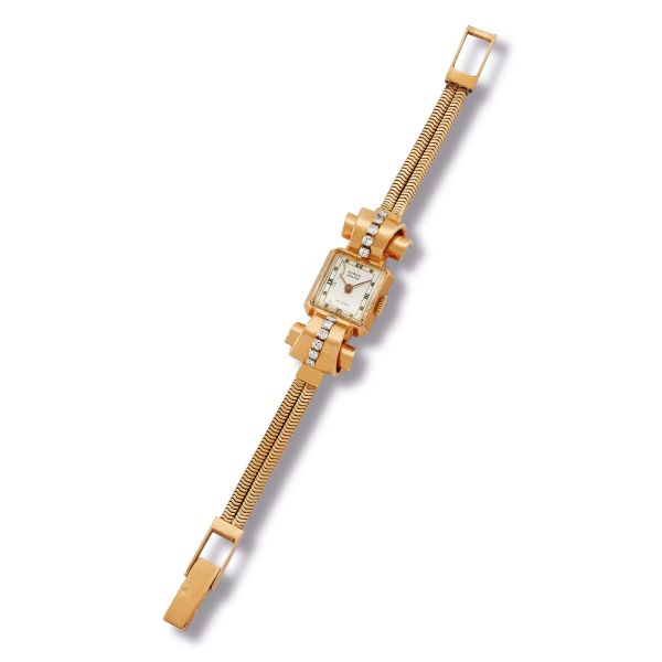 



BUREN LADY'S WATCH IN 18KT IN YELLOW GOLD