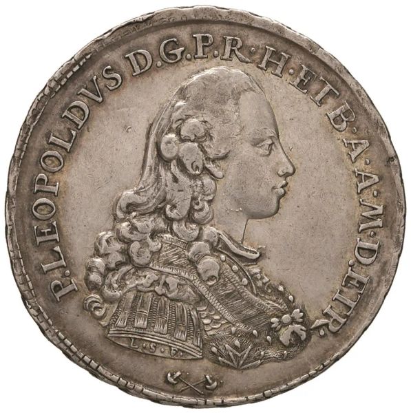 FIRENZE PIETRO LEOPOLDO DI LORENA (1765-1790) FRANCESCONE 1776