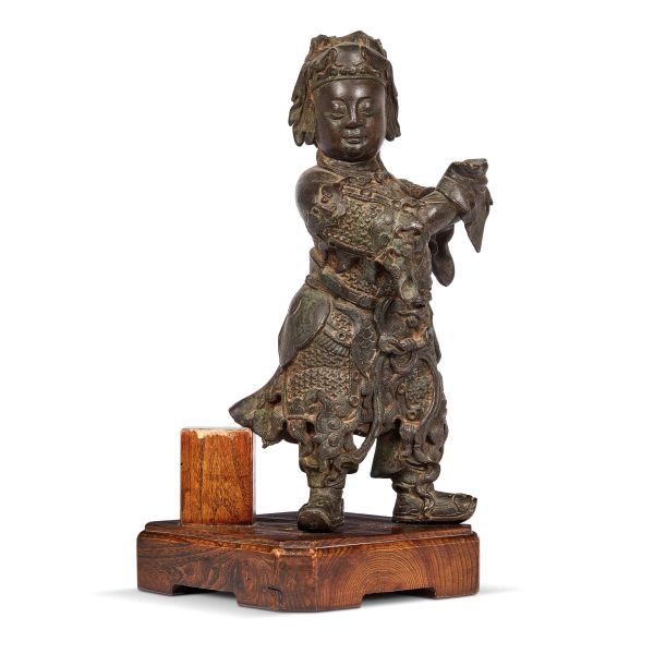 



BRONZE GUARDIAN, CHINA, MING DYNASTY, 14TH&ndash;15TH CENTURY