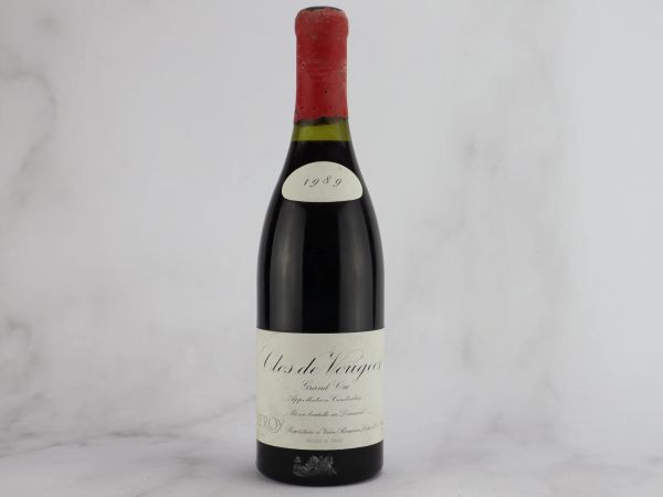 



Clos de Vougeot Domaine Leroy 1989