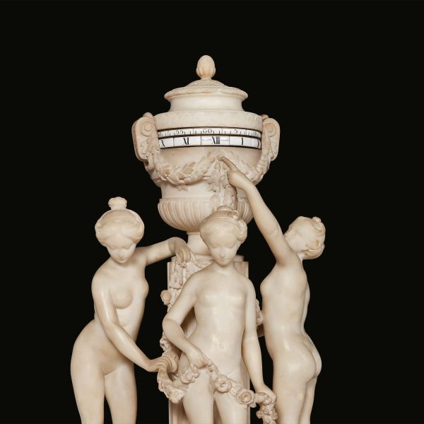 PENDOLA "AUX TROIS GR&Acirc;CES", FRANCIA, INIZIO SECOLO XIX