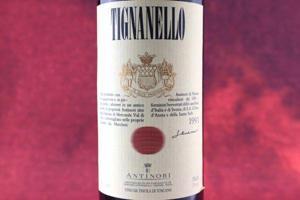 Tignanello Antinori 1991