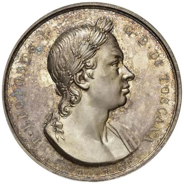 PIETRO LEOPOLDO DI LORENA (1765-1790), MEDAGLIA COMMEMORATIVA