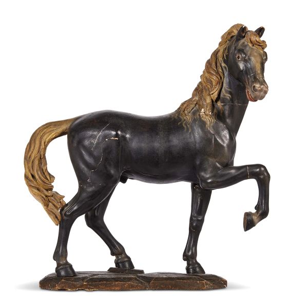 A GENOESE CRIB HORSE, 18TH CENTURY 