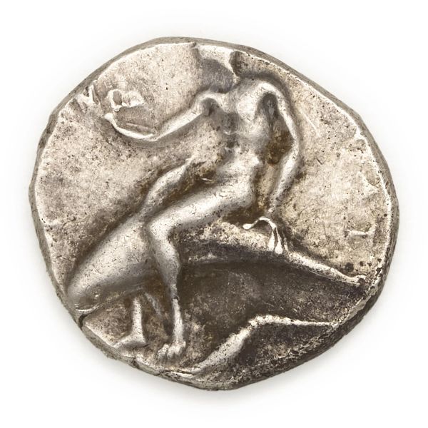 



Taras - Nomos o Didramma (ca 440-425 a.C.)