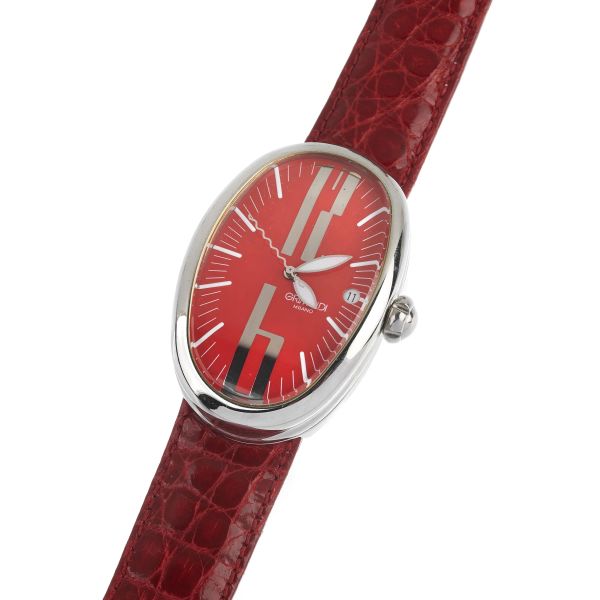



GRIMOLDI BORGONOVO REF. 2083 STAINLESS STEEL WRISTWATCH