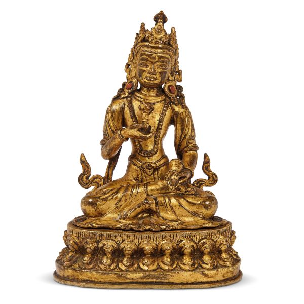 



SCULTURA RAFFIGURANTE VAJRASATTVA, TIBET, SEC. XVI/XVII