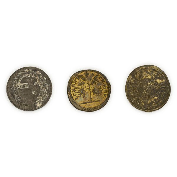 Germania e Regno Unito – Secoli XIX e XX – Insieme di 27 gettoni (21 di Napoleone, 5 di Federico Guglielmo; 1 di Giorgio II)