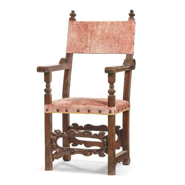 A TUSCAN ARMCHAIR, 17TH CENTURY