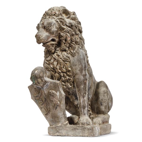 A TUSCAN LION, 17TH CENTURY