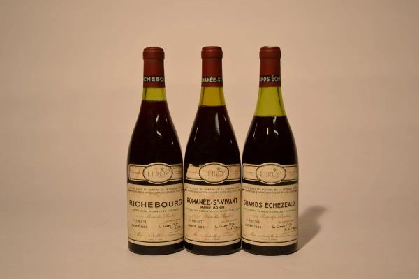  Selezione Grand Cru Domaine de la Romanee Conti 1986 