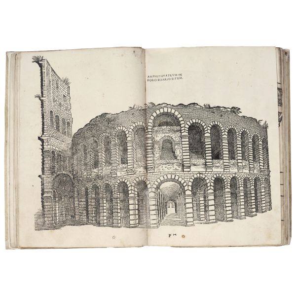 Torello Saraina - (Verona - Illustrati 500)   SARAINA, Torello.   De origine et amplitudine civitatis Veronae.   Veronae, ex officina Antonii Putelleti, 1540.