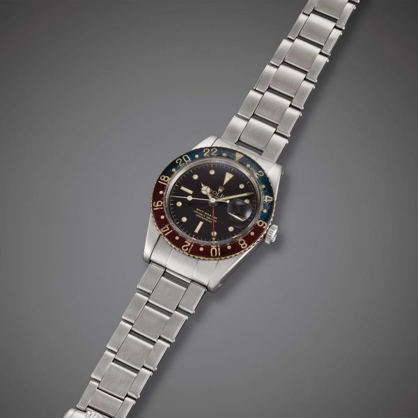 RARISSIMO ROLEX GMT MASTER GHIERA IN BACHELITE REF. 6542 N. 3980XX ANNO 1958