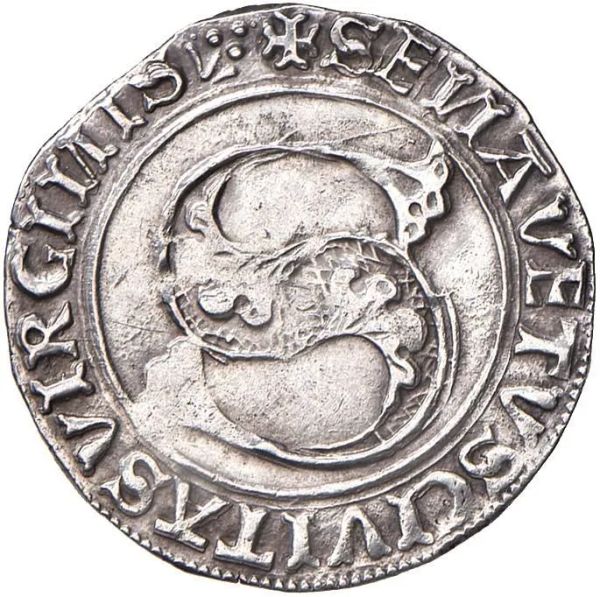 SIENA REPUBBLICA (1404 &ndash; 1555), GROSSO DA 5 SOLDI (1450 &ndash; 1470)