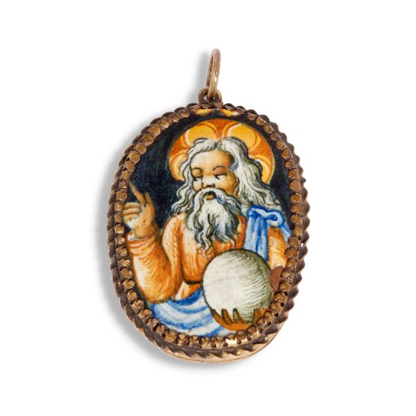 A PLAQUE, URBINO, PATANAZZI WORKSHOP, CIRCA 1580