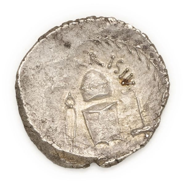 Carisia - Denario T. Carisius (46 a.C.) - Zecca: Roma