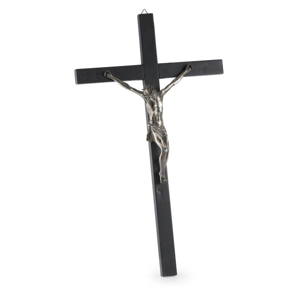 A SILVER CROCEFISSO, GENOA, 1751