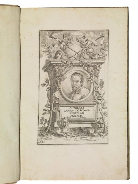      (Cucina - Mestieri - Illustrati 600)   CARRACCI, Annibale.   Le arti di Bologna.   Romae, 1646. 