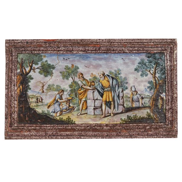 PLACCA, SIENA O SAN QUIRICO D&rsquo;ORCIA, BARTOLOMEO TERCHI, 1740 CIRCA