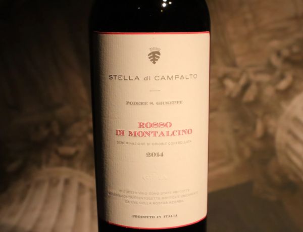 Rosso di Montalcino Gioia Podere San Giuseppe Stella di Campalto 2014