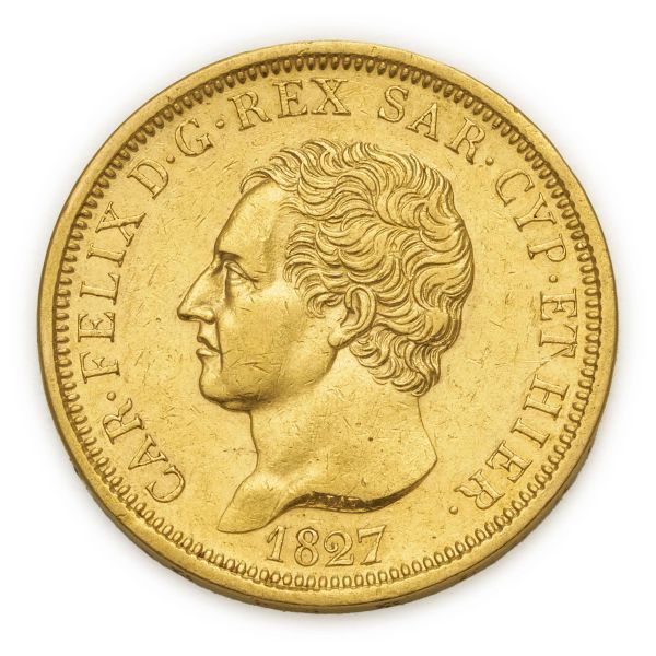 



Carlo Felice (1821-1831) &ndash; 80 Lire 1827 &ndash; Zecca: Torino
