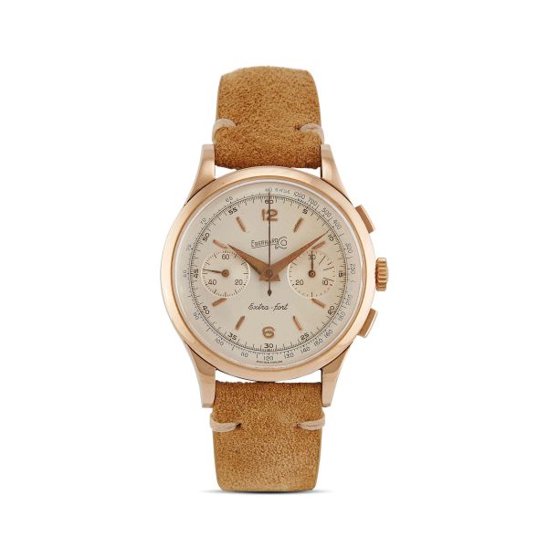 EBERHARD EXTRA-FORT YELLOW GOLD CHRONOGRAPH REF. 14003 
