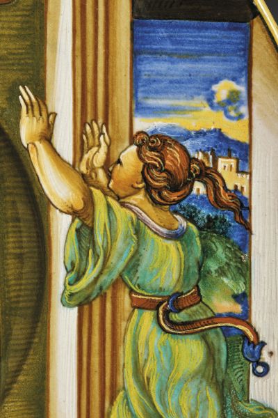 PIATTO, URBINO, FRANCESCO XANTO AVELLI, 1528-1529