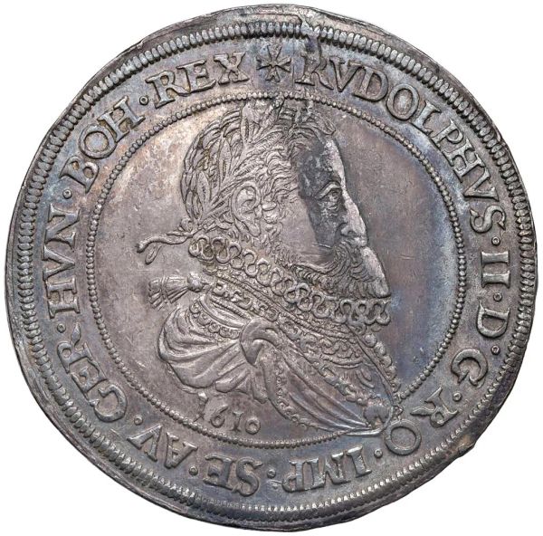 AUSTRIA. SACRO ROMANO IMPERO. RODOLFO II (1576-1612) TALLERO 1610 HALL