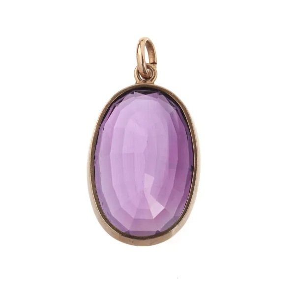 



AMETHYST PENDANT IN 9KT GOLD 