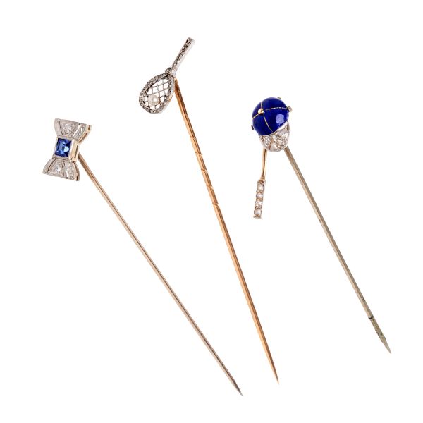 GROUP OF THREE PINS 