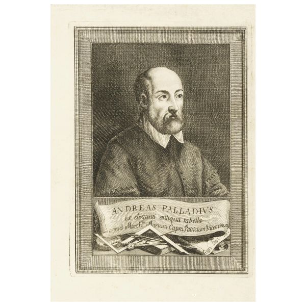 Arnaldi, Enea. Delle basiliche e specialmente di quella di Vicenza del celebre Andrea Palladio... con l'aggiunta della descrizione d'una curia d'invenzione dell'Autore. Vicenza, Vendramini Mosca, 1769.