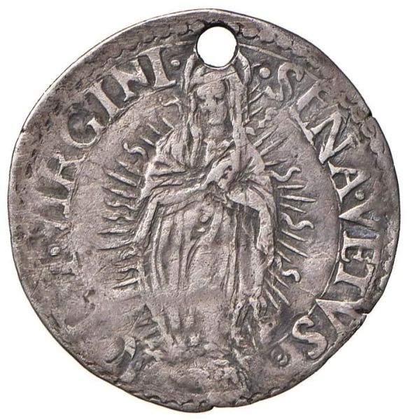 SIENA REPUBBLICA (1404 &ndash; 1555), MEZZO GIULIO (1548)