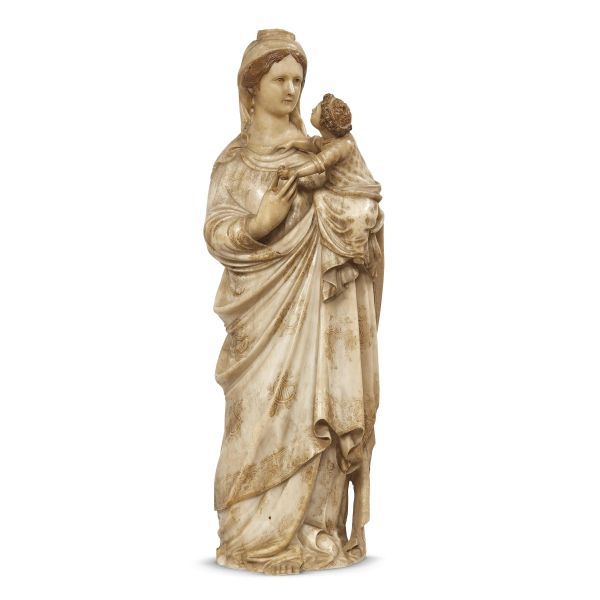 



Trapanese sculptor, early 16th century, Madonna with Child, alabaster 
