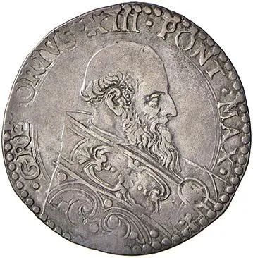GREGORIO XIII (UGO BONCOMPAGNI 1572 - 1585), BIANCO O PAOLO