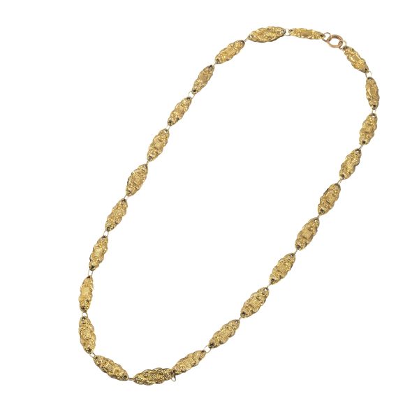 



"CHIACCHIERE" NECKLACE IN 9KT TWO TONE GOLD