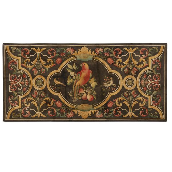 A NORTHERN ITALY SCAGLIOLA TABLE TOP, LATE 17TH CENTURY