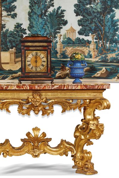 IMPORTANTE CONSOLE, ROMA, PRIMO QUARTO SECOLO XVIII