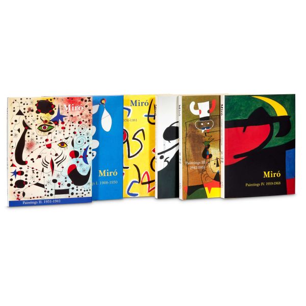 Joan Miro' I Ferrà - 



MIR&Ograve;. CATALOGUE RAISONNE'. PAINTINGS. 8 volumi