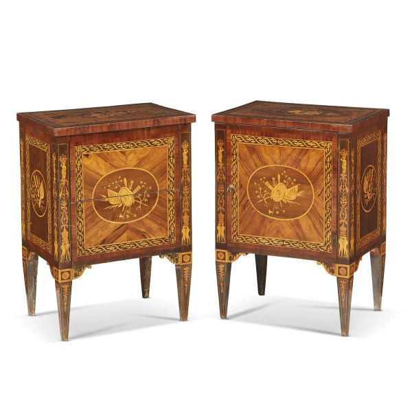 A PAIR OF NORTHERN ITALY CABINETS, LATE 18TH CENTURY