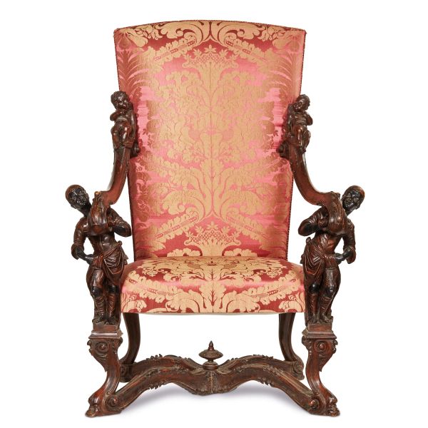 



A VENETIAN PARADE ARMCHAIR, 18TH CENTURY