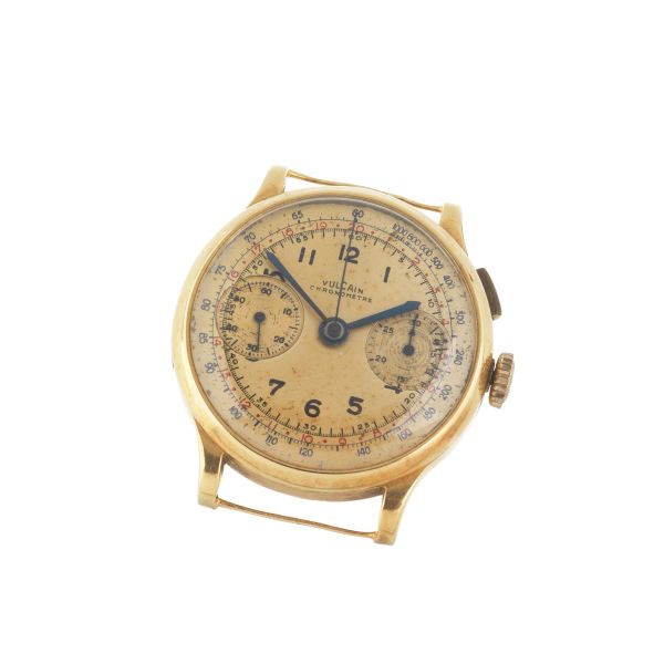 VULCAIN MONOPUSHER CHRONOGRAPH IN YELLOW GOLD