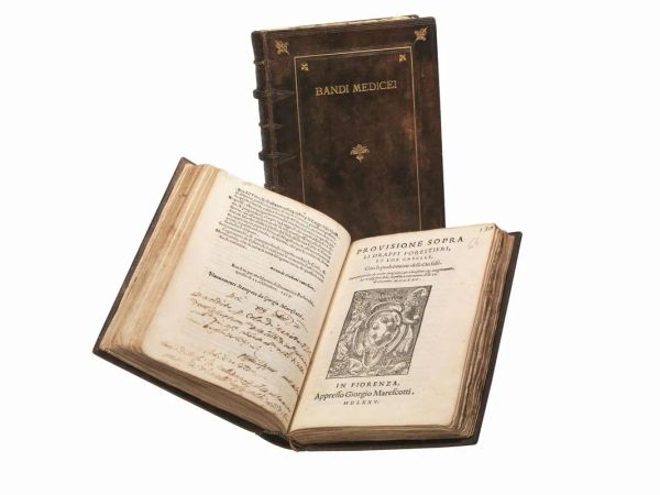Bandi medicei per lo pi&ugrave; del XVI secolo. Firenze, 1547-1743.